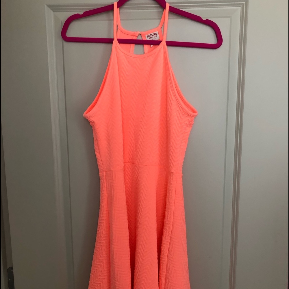 Mossimo Neon Orange Dress